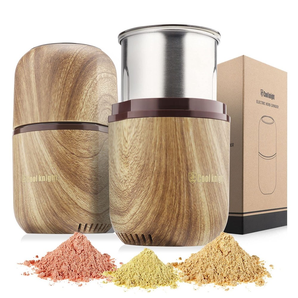 Herb Grinder Spice Grinder [Large Capacity/High Rotating Speed/]-Grinder for ...