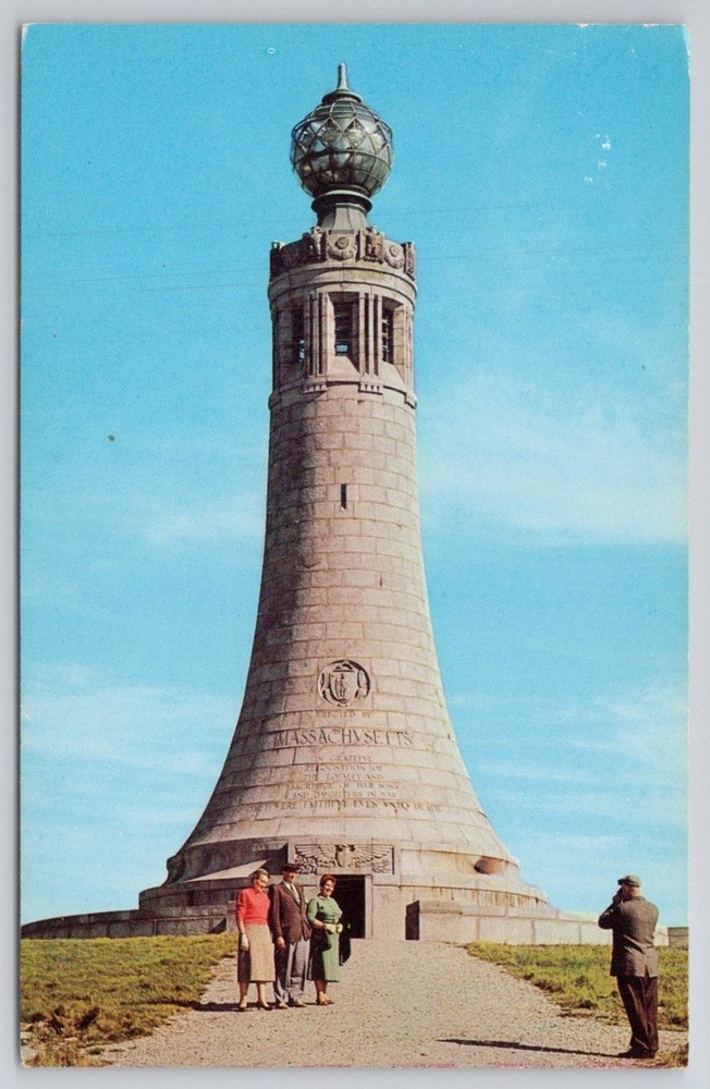 Mt Greylock War Memorial Beacon, Massachusetts Scenic Chrome Postcard