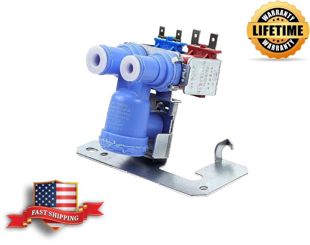 GE Water Inlet Valve WR57X33326 WR57X10032 with Lifetime Warranty – Not Universal