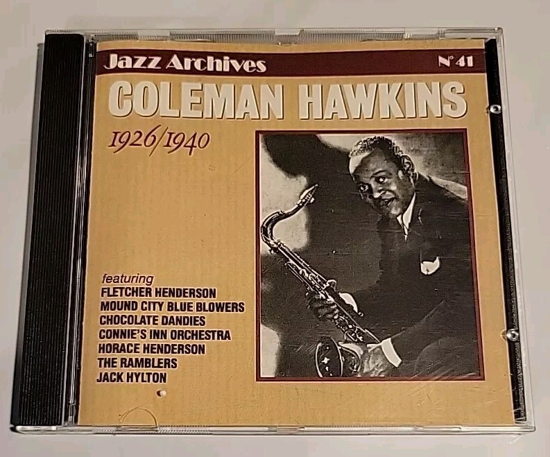 EPM CD COLEMAN HAWKINS 1926 1940 JAZZ ARCHIVES No. 41 EXCELLENT!