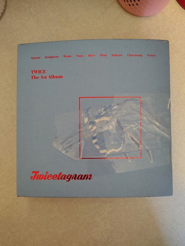 Twice - Twicetagram (1st Album) - Blue Ver. (CD + 108pg Photobook, E, 2017)