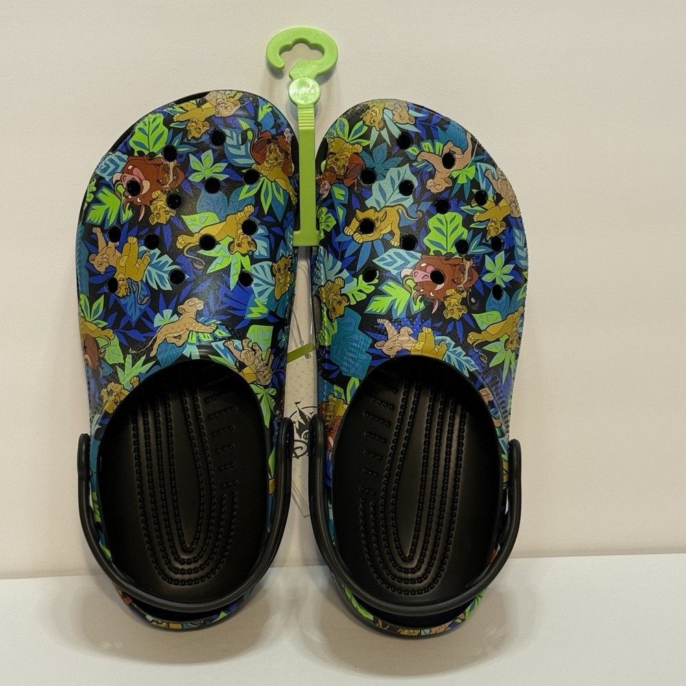Disney X Crocs The Lion King Sandals Clogs Shoes NEW NWT Size 9 Women's 7 Men’s