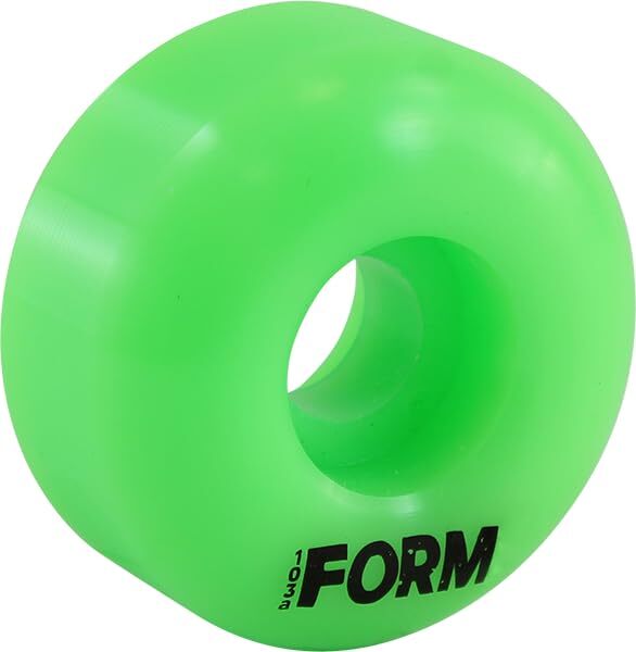 Form Solid 54mm NEON Green Wheels Set