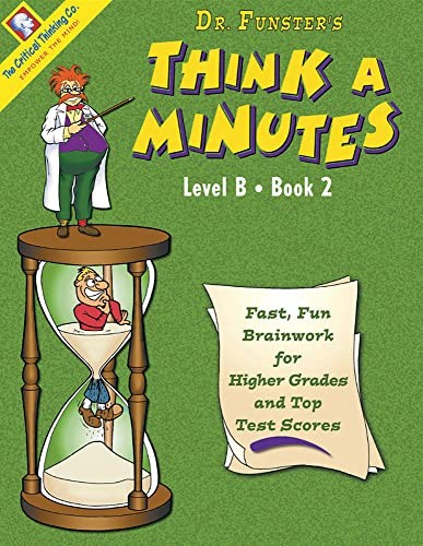 Dr. Funster's Think A Minutes: Level B, Book 2, Grades 4-5 - VERY GOOD
