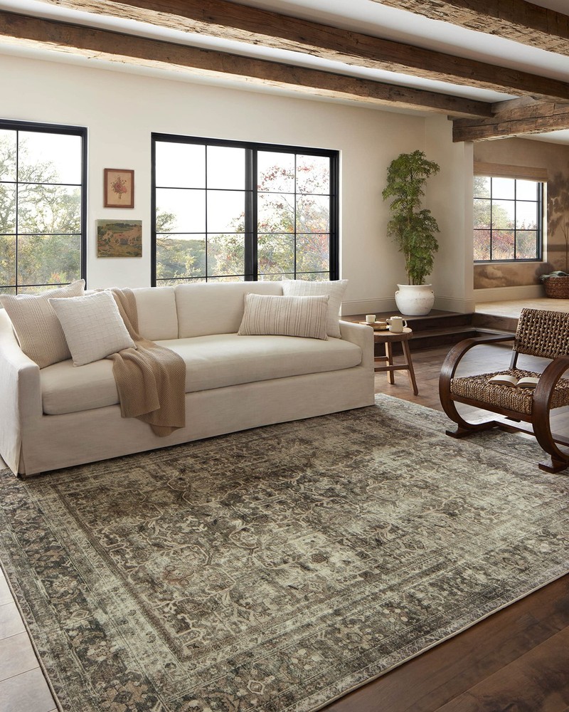 Magnolia Home by Joanna Gaines Sinclair Collection SIN-01 Pebble/Taupe 2'-3