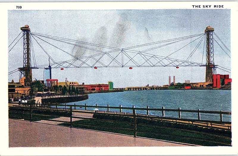 Postcard TOWER SCENE Chicago Illinois IL m/09 AJ1372