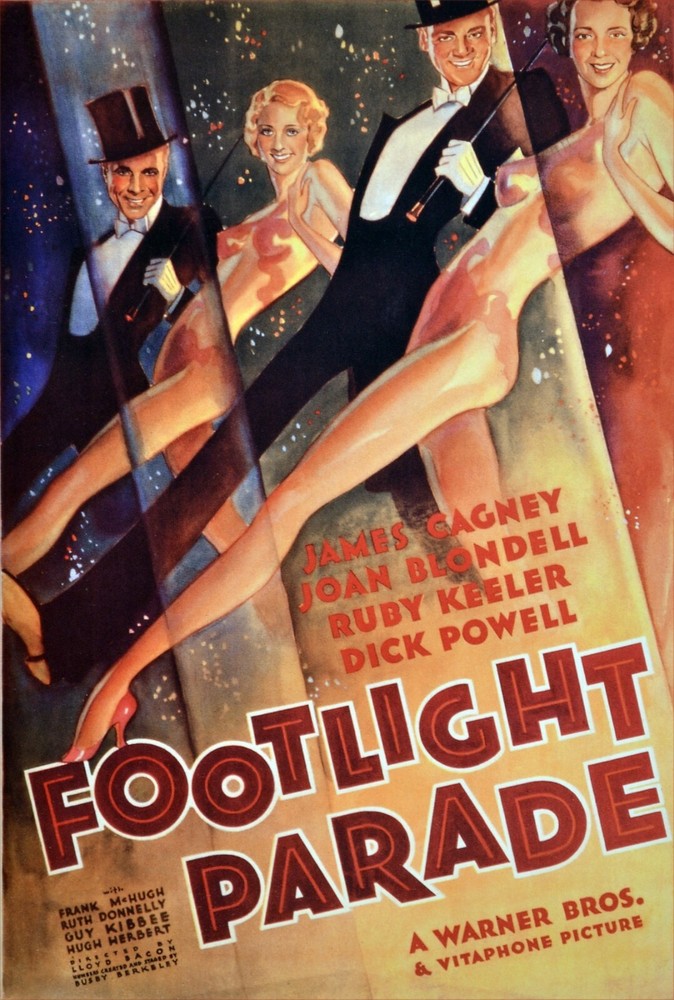 Footlight Parade Warner Bros Decorative Poster. Home Graphic Art Design. 4131