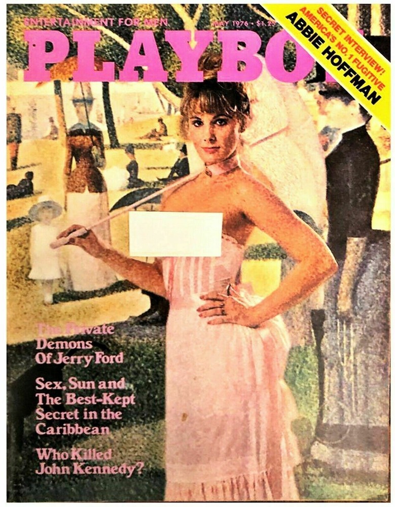 Playboy Magazine May 1976, Center: Patricia Mcclain, Abbie Hoffman Vg