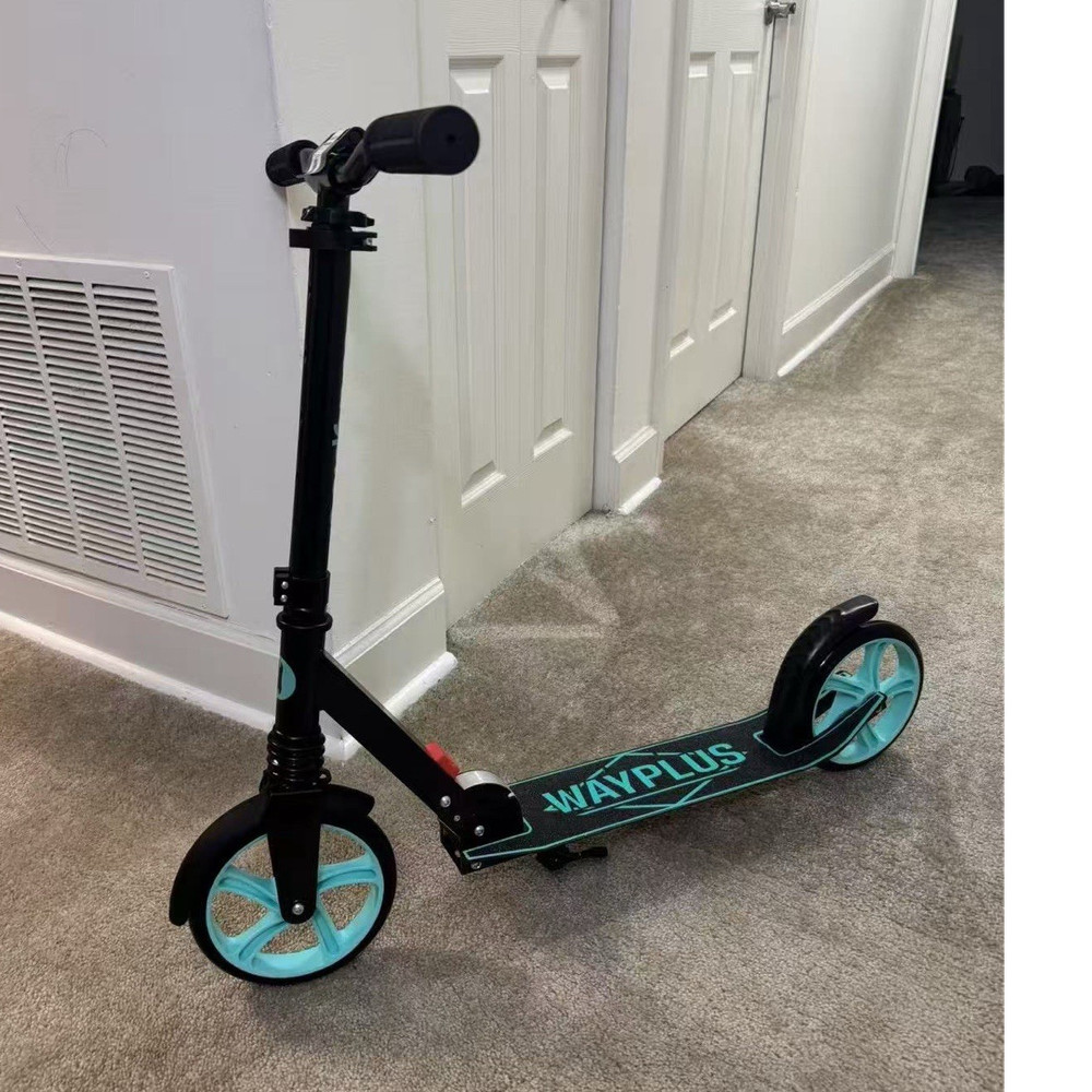 WAYPLUS Folding Adjustable Kick Scooter for Kids Teens & Adults