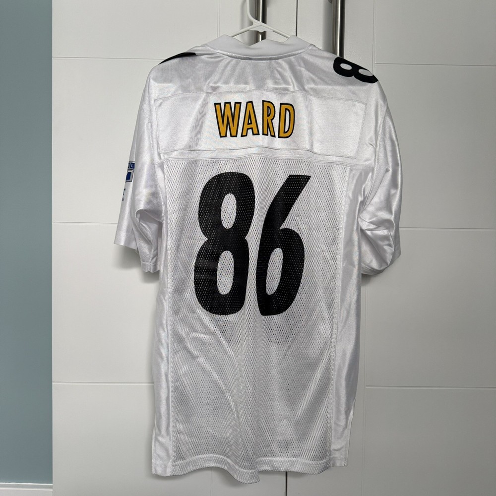 Reebok Pittsburgh Steelers Hines Ward Jersey Mens Size Small