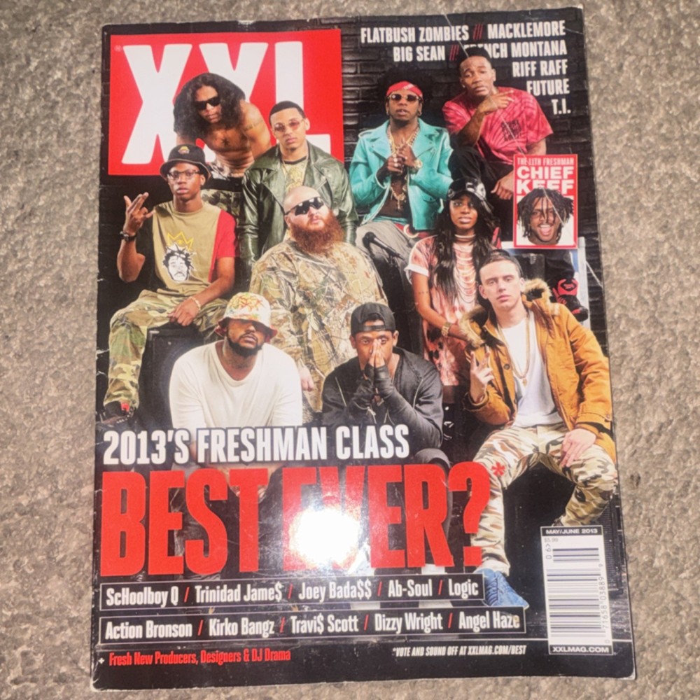 XXL Magazine May June 2013 Freshman Class Hip Hop Schoolboy Q Trinidad James