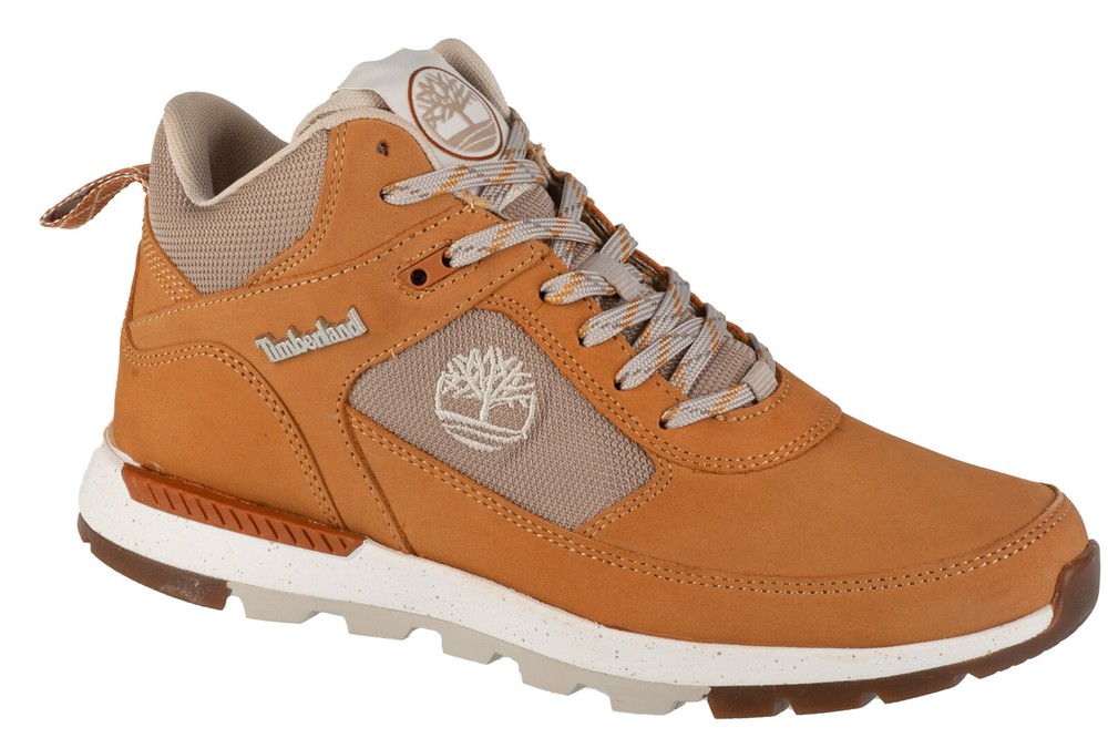 winter boots Womens, Timberland Field Trekker Mid leather, yellow