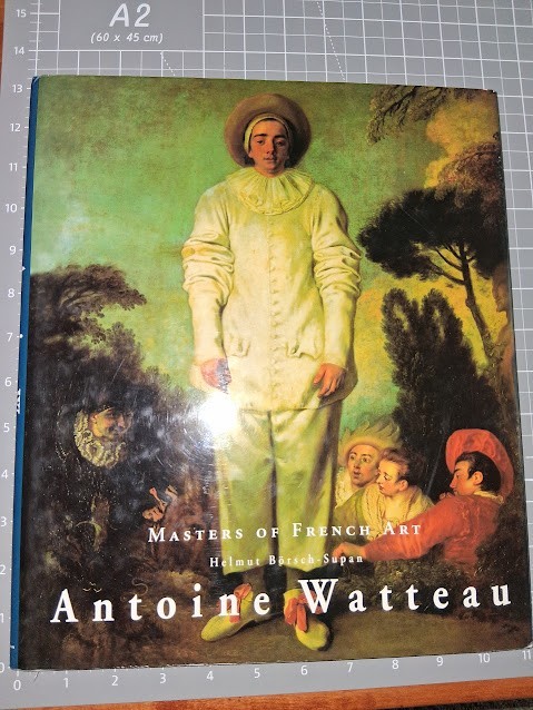 Masters Of The French Art Hardcover By Antoine Watteau Table Book Large