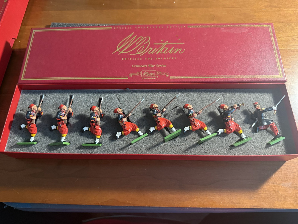 Britains Toy Soldiers Set #00167 *** French Army 3Rd Zouaves *** Mint!