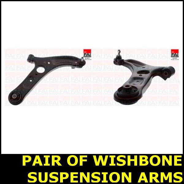 Pair of Wishbone Suspension Arm  Front Lower Fits HYUNDAI ELANTRA VELOSTER I