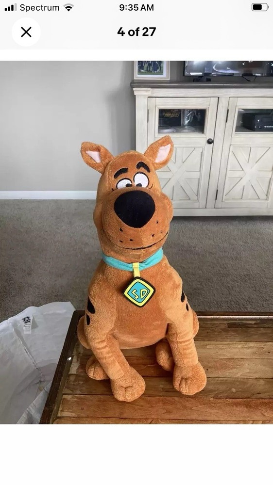 Scooby Doo 12 Inch Soft Cuddly Plush Stuffed Animal Toy  