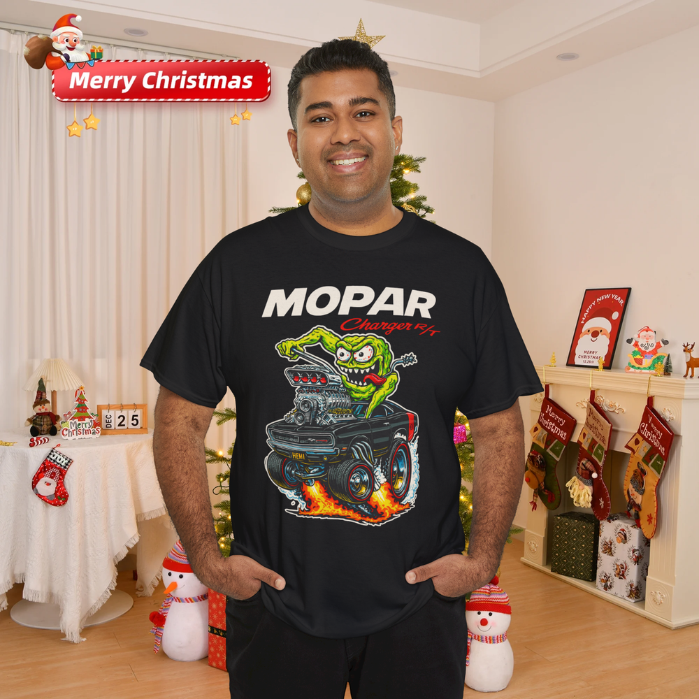 Mopar Charger RT Tee Retro Car Lover T-Shirt