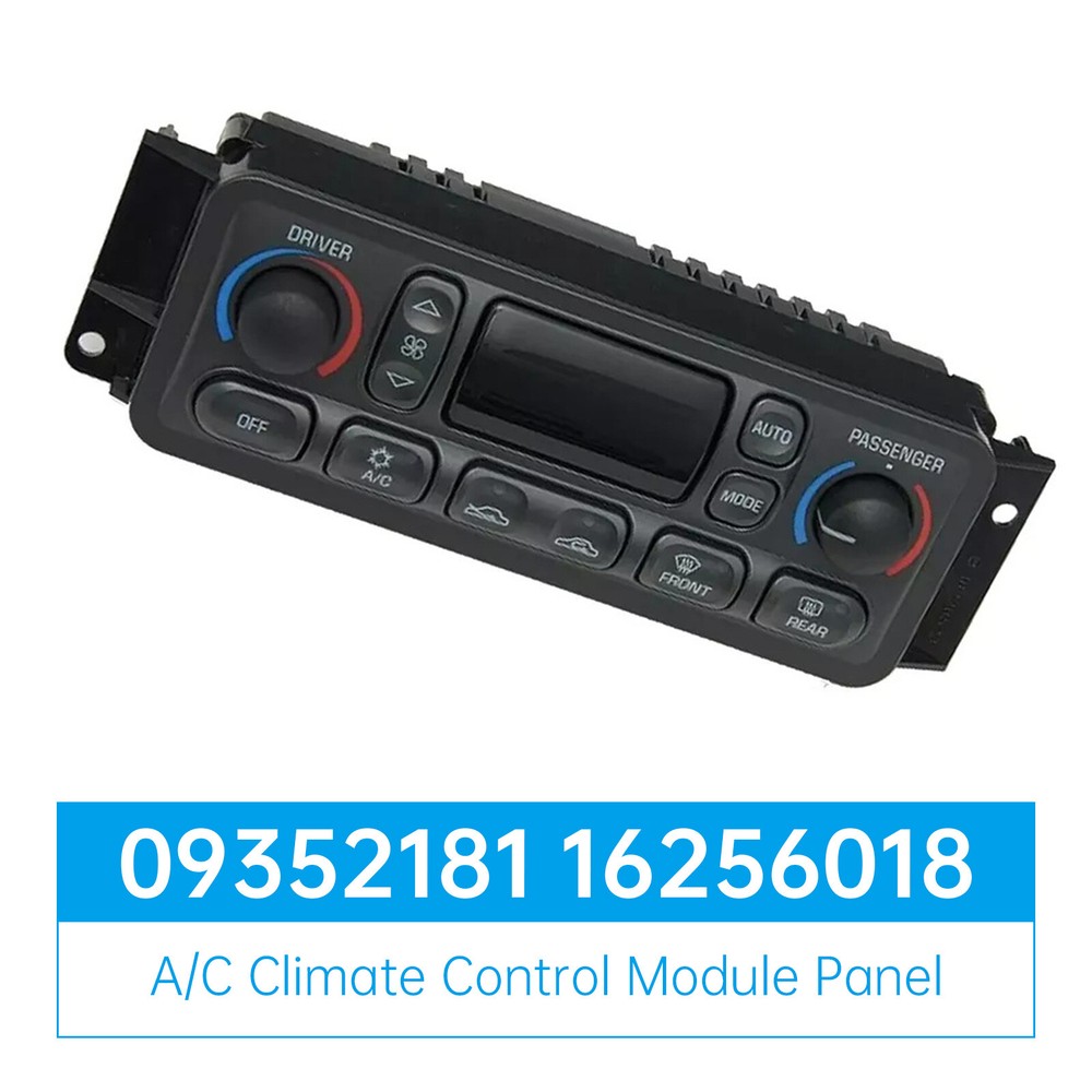 A/C Climate Control Module Panel 09352181 16256018 for Corvette C5 1997-2004