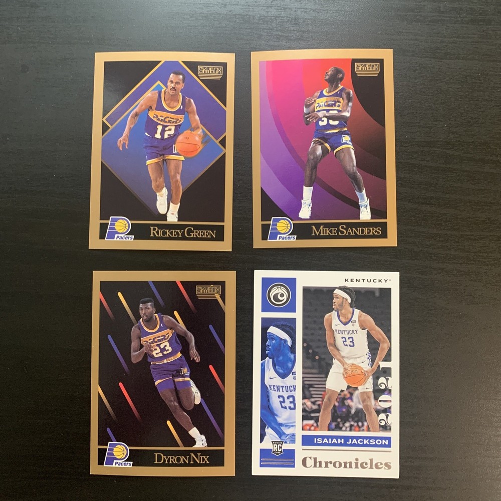 4 Card Indiana Pacers Lot VG NBA Basketball