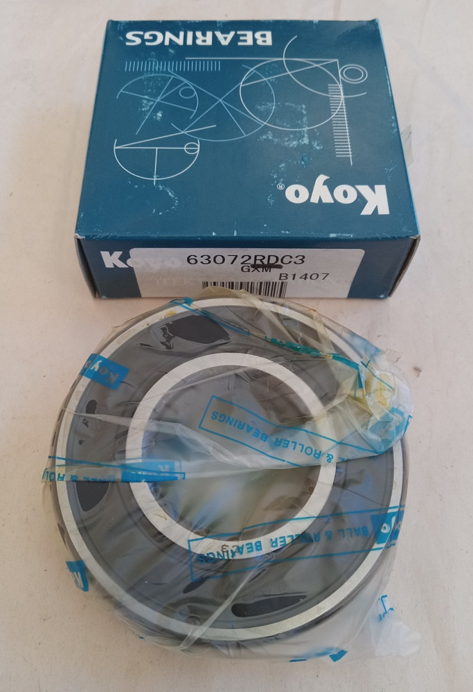 Koyo 6307-2RD C3 35mmX80mmX21mm 6307-2RS Reduced Drag High Speed Sealed Bearing