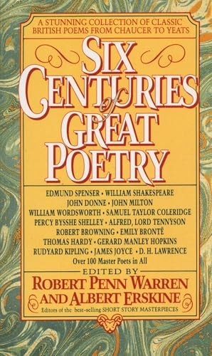 Six Centuries of Great Poetry: A Stun... by Erskine, Albert Paperback / softbackFREE US DELIVERY | ISBN: 0440213835 | Quality Books