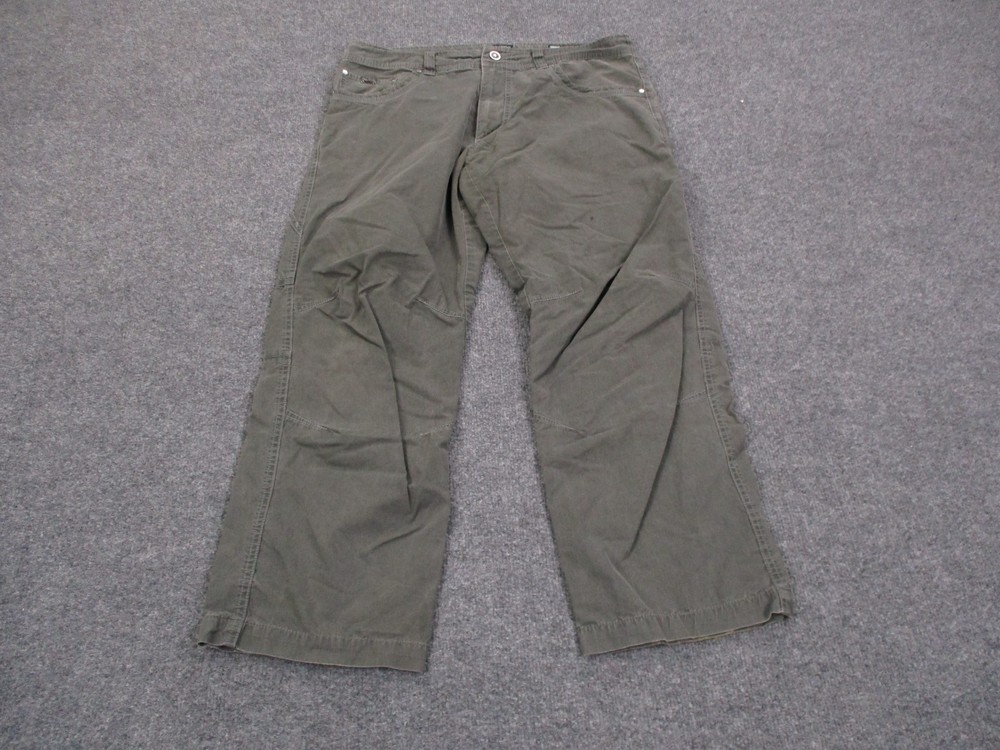 Kuhl Pants Mens 34 X 32 Gray Revolvr Rock Climbing Hiking Work Utility