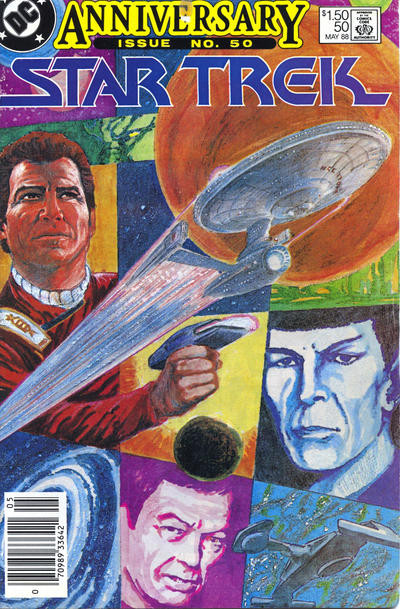 Star Trek (3rd Series) #50 (Newsstand) VF/NM; DC | Peter David - we combine ship