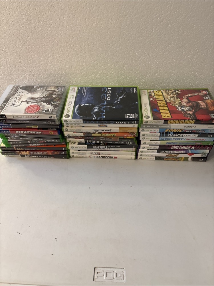 Xbox 360 Game Lot, Xbox One, PS4, PS3 31 Games