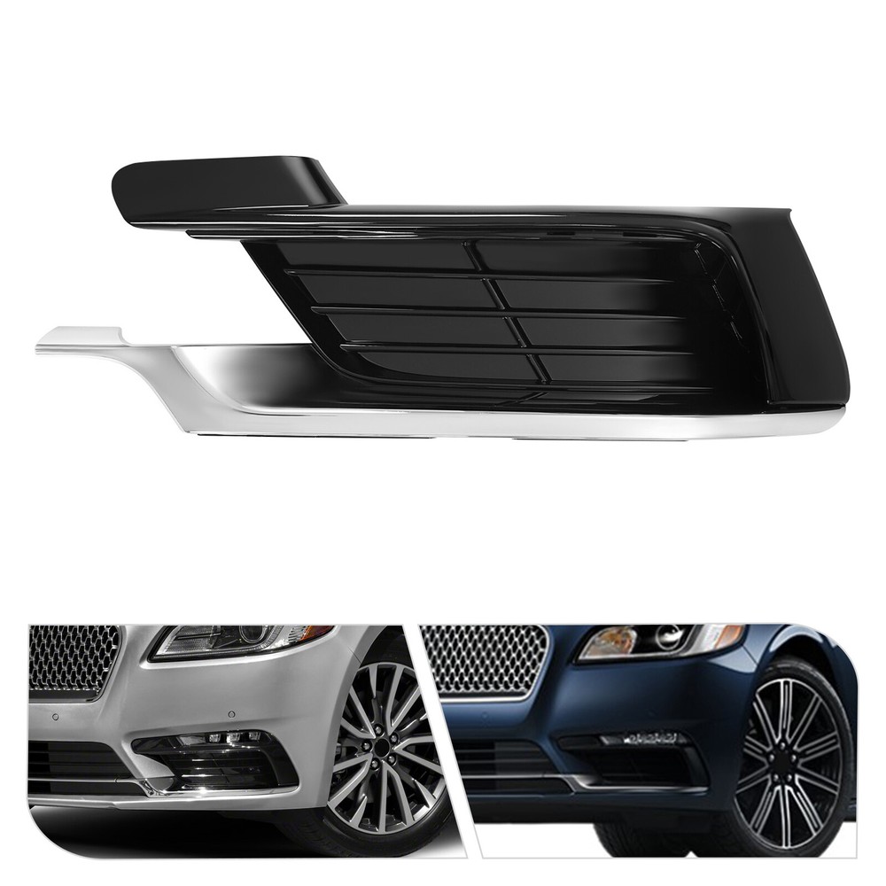 Left Fog Light Bracket Trim, Fog Light Trim For 2017-2020 Lincoln Continental