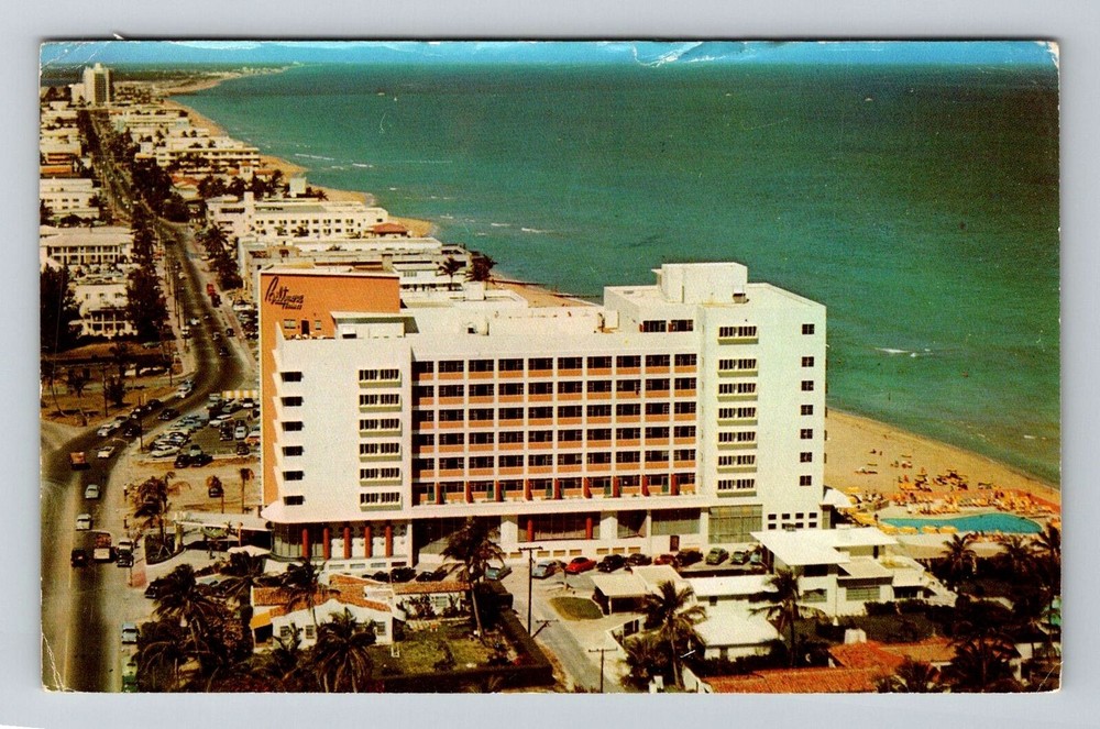 Miami FL-Florida, Biltmore Terrace, Advertising, c1968 Vintage Postcard