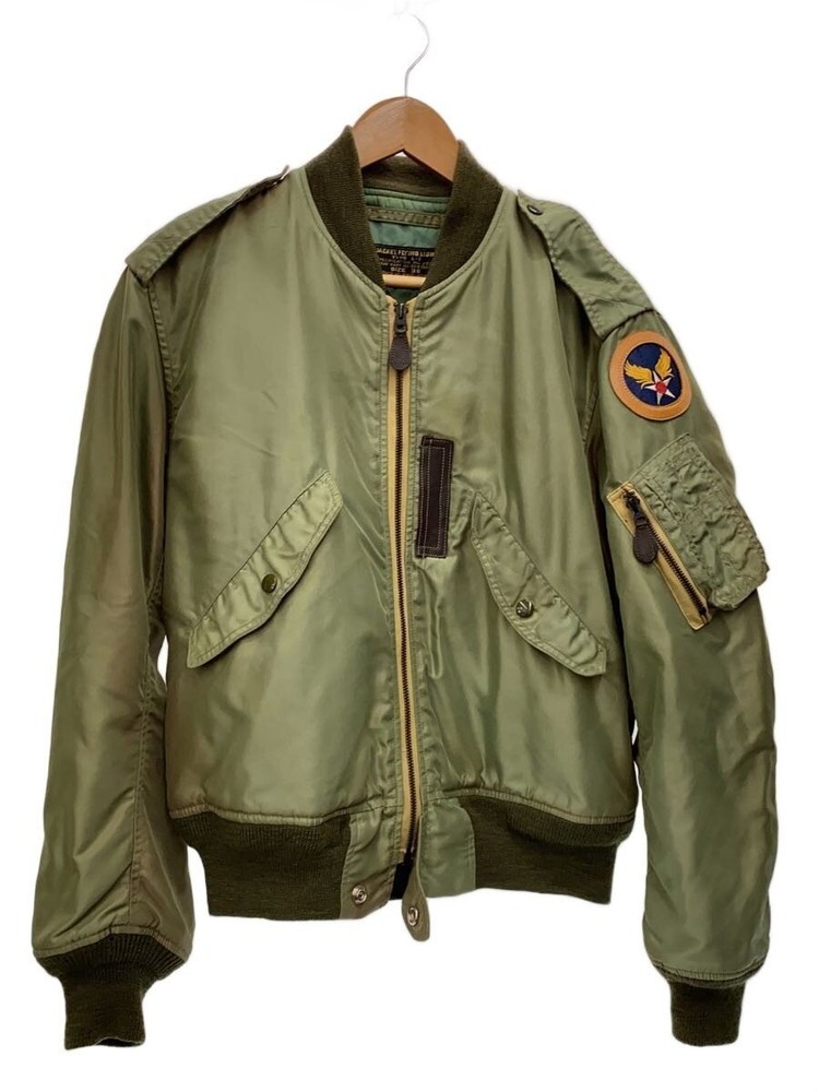 Real Mccoys Flight Jacket/38/Nylon/Khk 20101