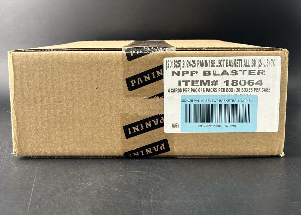 2024-25 Panini Select Basketball 20-Box NPP Blaster Box Sealed Case Sarr RC YearPROBSTEIN is actively accepting consignments !!