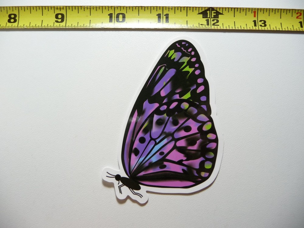 BUTTERFLY #5 DECAL STICKER BUG INSECT CUTE FUN