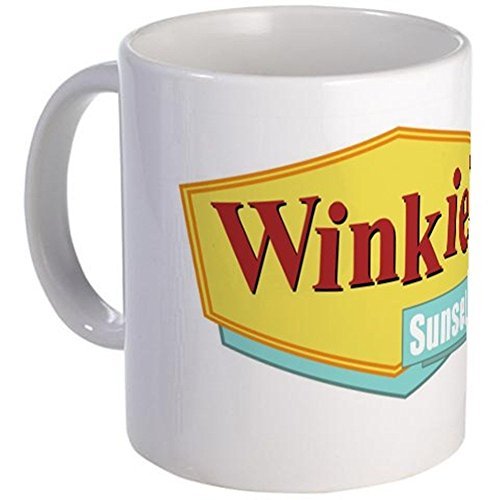 11oz mug winkies  - Printed Ceramic Coffee Tea Cup Gift