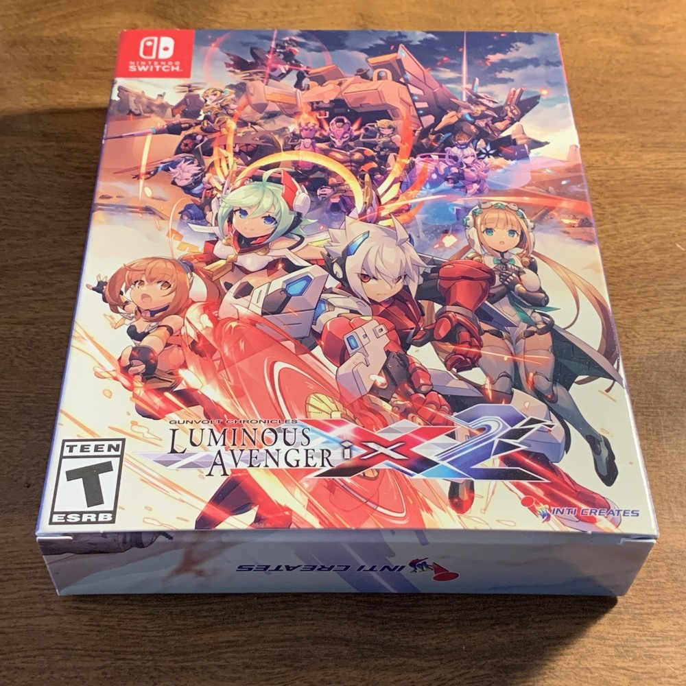 Gunvolt Chronicles Luminous Avenger iX 2 Nintendo Switch LRG Collector's Edition