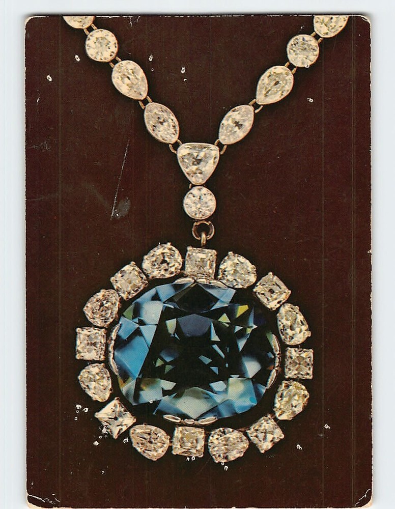 Postcard The Hope Diamond National Museum of Natural History Washington DC USA