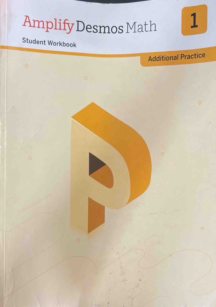 Amplify Desmos Math Student Workbook Grade 1 Additional Practice