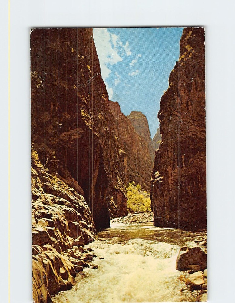 Postcard The Narrows Black Canyon Of The Gunnison National Monument Colorado
