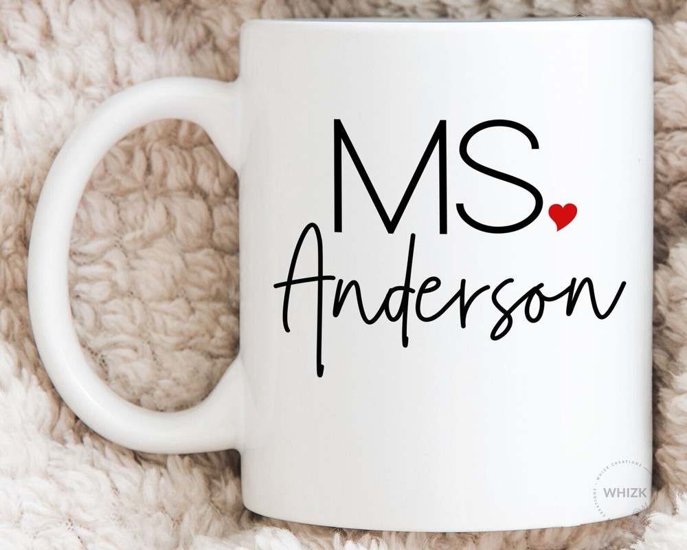 Teacher Gifts Teacher Appreciation Gift For Teacher Mug Personalized Teacher Cup