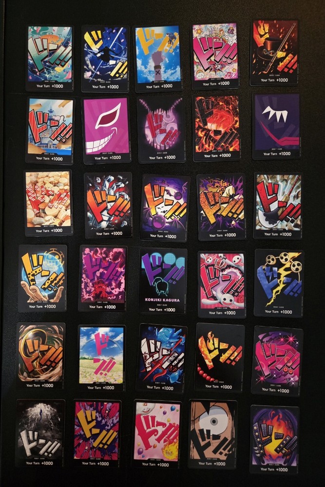 One Piece PRB-01 Premium Booster DON 30 Card Lot (English)