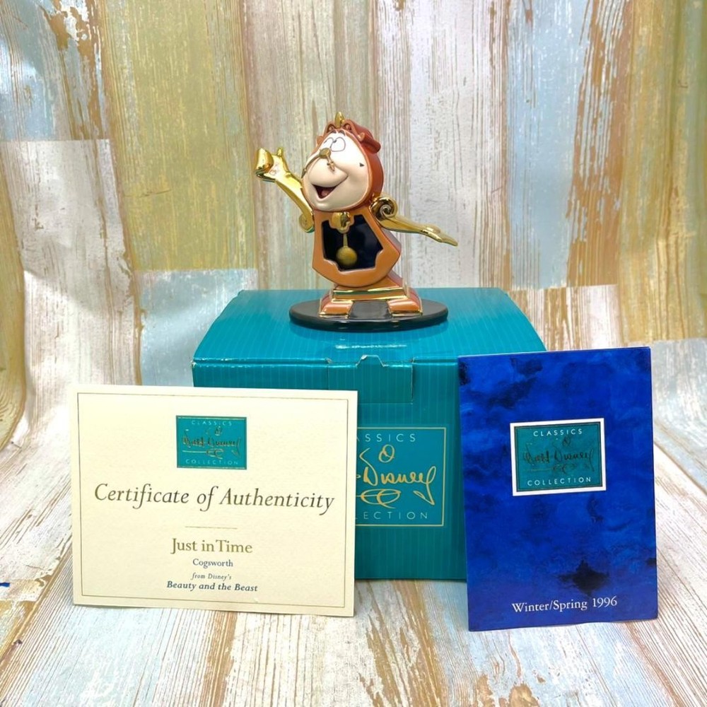 WDCC Beauty and the Beast Cogsworth #06f5c7
