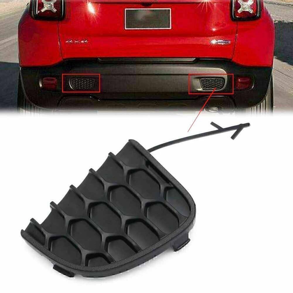 Rear Bumper Tow Hook Eye Cap Cover For Jeep Renegade 2015-2020 16 5VW91LXHAA? US