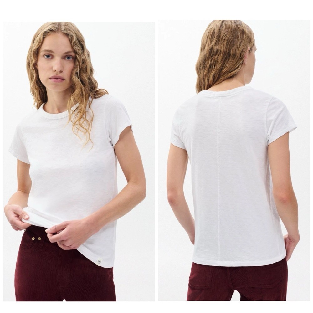 NWT Rag & Bone $158 The Slub Tee 2 Pack In White Size: XS