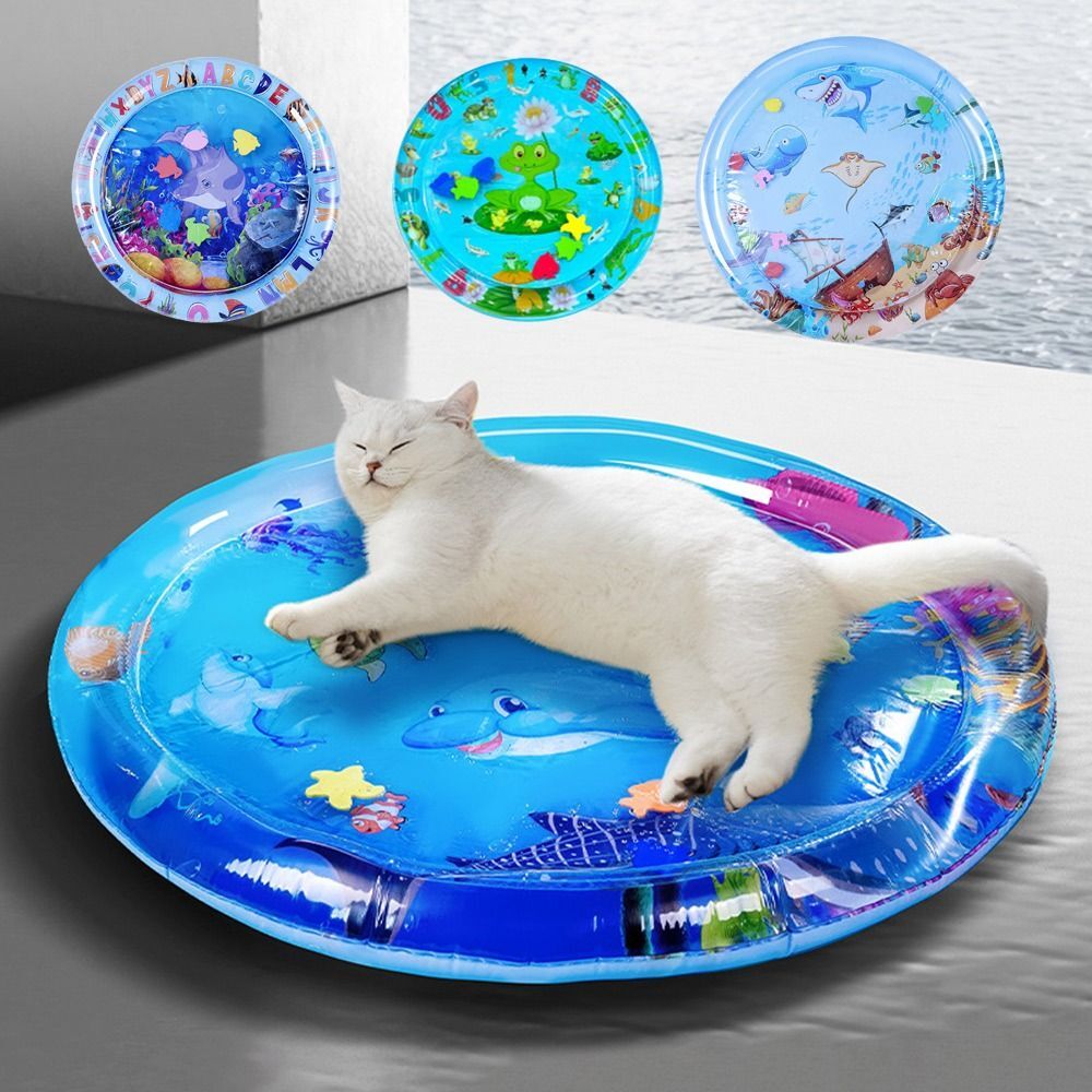 Cooling Water-Filled Pet Mat for Dogs and Cats with Thickened Bed Design  