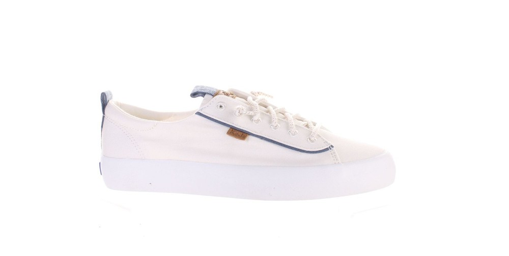 Keds Womens Kickback Cvs Beige Fashion Sneaker Size 6.5 (7808624)
