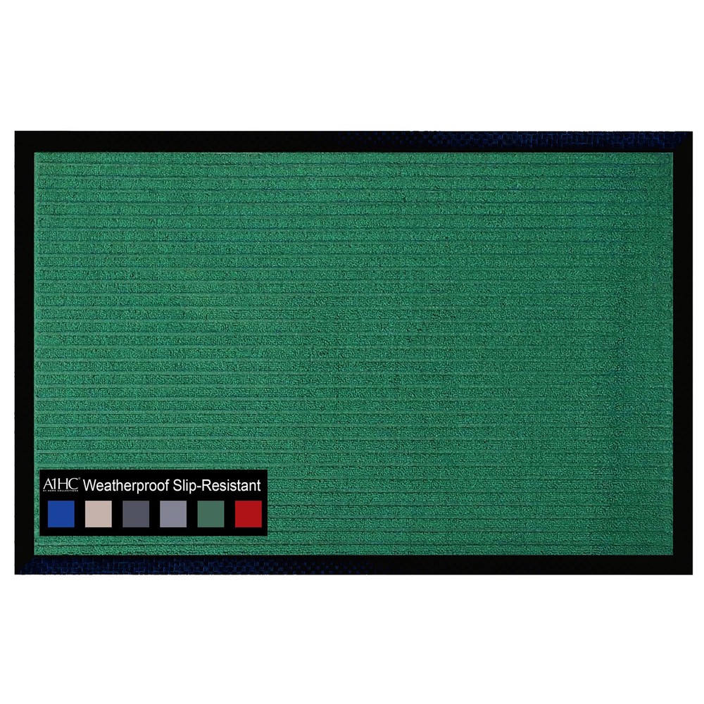 A1HC Indoor Outdoor Welcome Mat for Front Back Entrance Large Doormat  