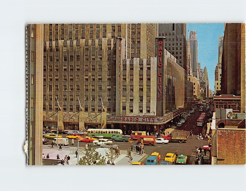 Postcard Radio City Music Hall New York City New York USA