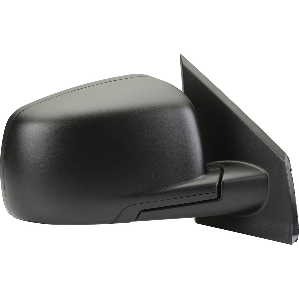 Unpainted Power Convex Passenger Side Door Mirror Heated 128-03194R