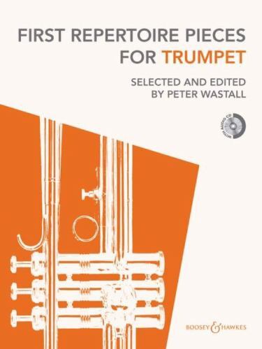 First Repertoire Pieces for Trumpet and Piano Includes  Audio, Paperback by H...