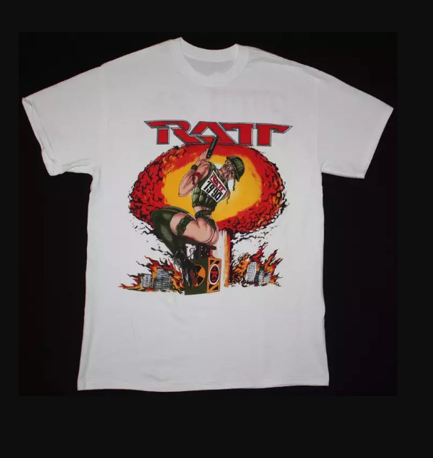 Ratt Detonator Tour T-shirt Cotton Unisex Tee All Size S-5XL